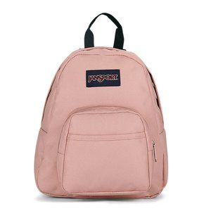 JanSport Half Pint Mini Backpack Ideal Day Bag for Travel Misty Rose